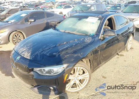 2017 BMW 440I Gran Coupe из США, поврежденный, VIN WBA4E3C3XHG187435